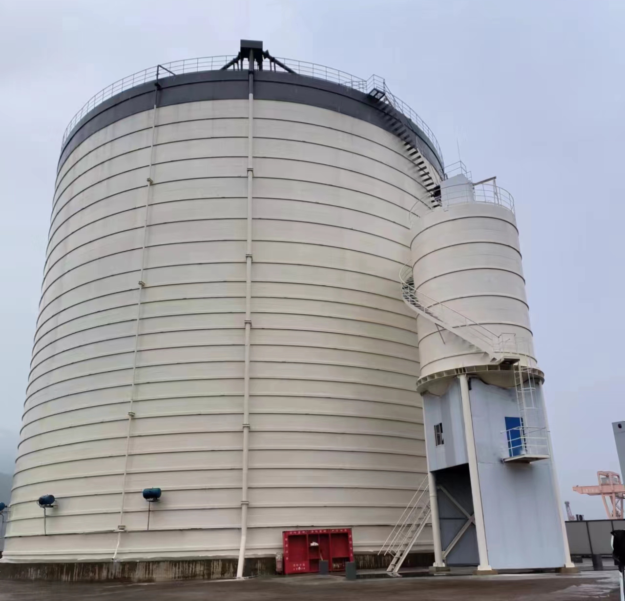 红古10万吨水泥钢板库